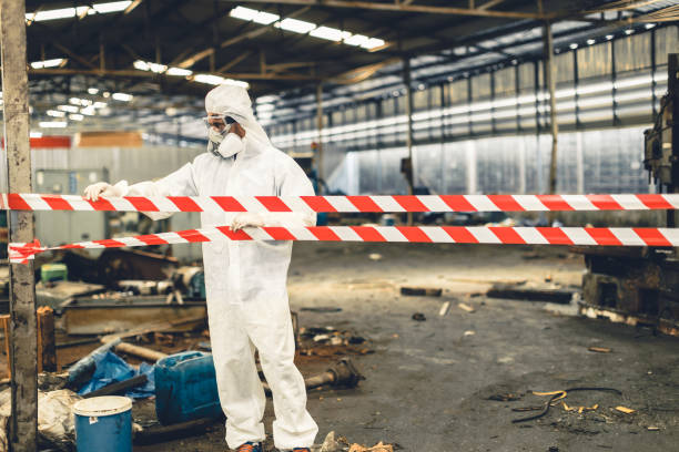 Professional Infectious Disease Decontamination technician working in Watkins, CO